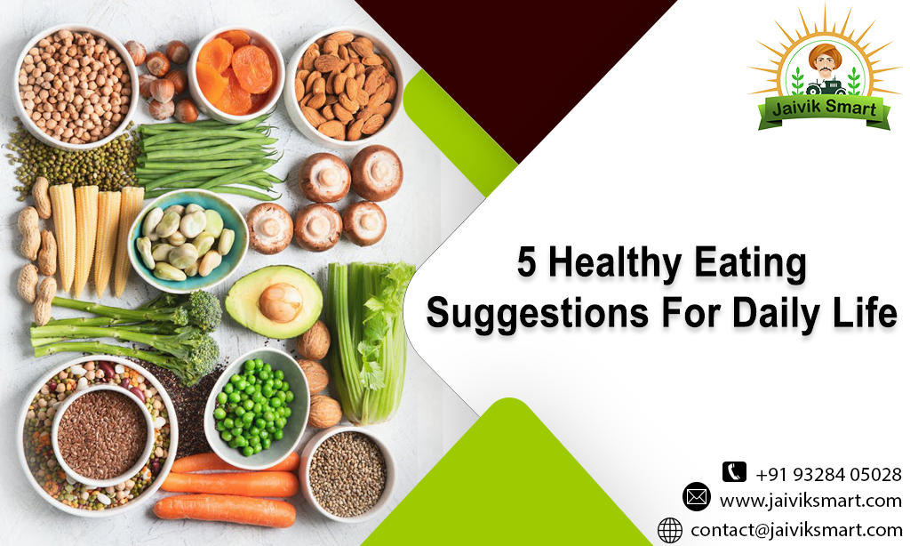 5 Healthy Eating Suggestions For Daily Life